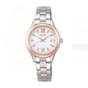画像1: SEIKO[ セイコー]　SEIKO SELECTION[セイコー セレクション]　HFE002J　Sシリーズ ソーラー電波修正 　レディス 　メタルバンド　正規品 (1)
