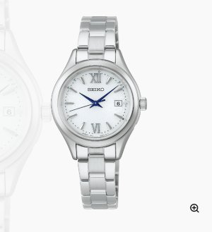 画像1: SEIKO[ セイコー]　SEIKO SELECTION[セイコー セレクション]　HFE001J　Sシリーズ ソーラー電波修正 　レディス 　メタルバンド　正規品 (1)