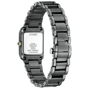 画像3: CITIZEN[シチズン] L [エル] SQUARE Collection EW5636-55E　LIGHT in BLACK Eco-Drive 50th Anniversary Edition レディスモデル　正規品 (3)