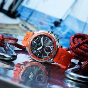 画像6: CITIZEN[シチズン]PROMASTER[プロマスター]  JV3000-13E　MARINEシリーズ  エコ・ドライブ コンビネーションウオッチ メンズ　 正規品 (6)